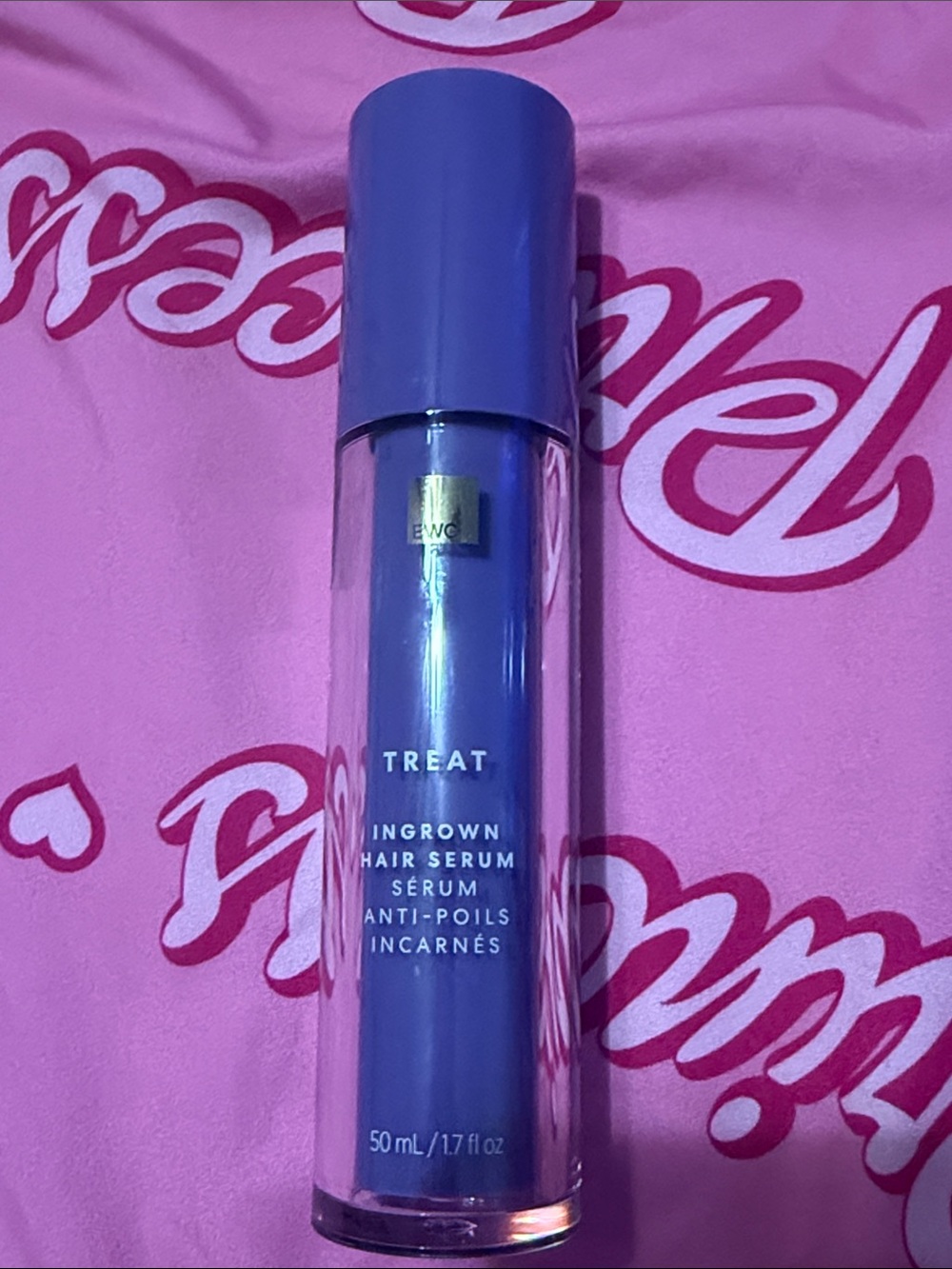 EWC TREAT Ingrown Hair Serum — Purple Pump Bottle